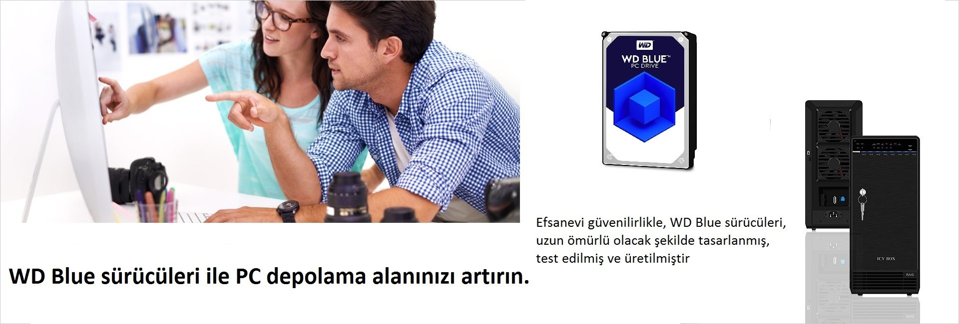 WD Blue 2 Tb 5400Rpm Sata 3 256Mb 3.5'' Harddisk Wd20ezaz